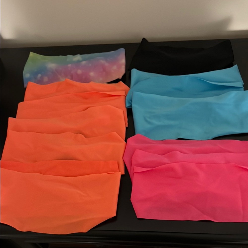 12 Solid Colored Headbands and 1 Bondi Band Headband Lot / 13 headbands total